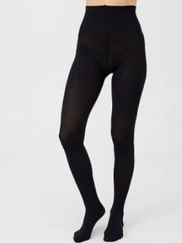 image of Pretty Polly 100% Biodregradable 70 Denier Opaque Tights - Black