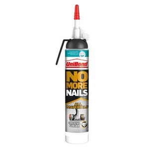 Image of UniBond No More Nails Solvent-free Clear Grab adhesive 210ml