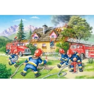 Image of Castorland Jigsaw Premium Maxi 40 PC - Fire Brigade