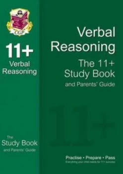 Image of 11+ Verbal Reasoning Study Book and Parents Guide for Gl and Other Test Providers Hardback