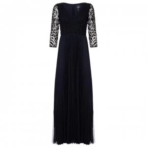 Adrianna Papell Adrianna Long Beaded Dress Womens - MIDNIGHT