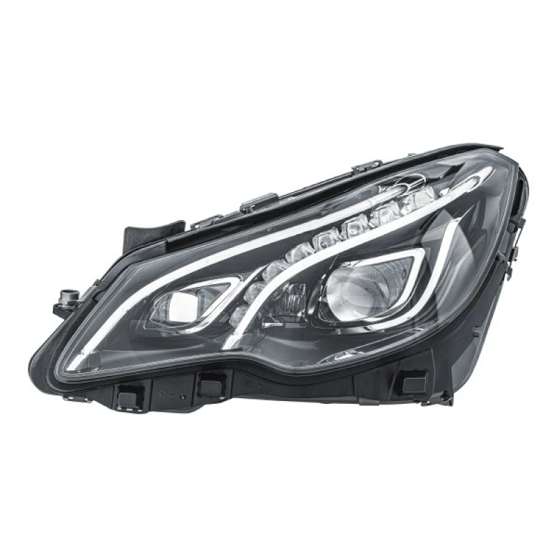 Image of HELLA 1EX 011 091-811 Headlights LED, without lettering, Left, LED Headlight (259)