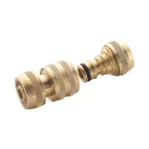 image of BWF3 1/2" Female Hose Connector &1/2" Male Hose Connector