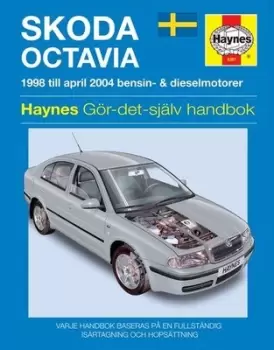 Image of Skoda Octavia Swedish service and repair manual by