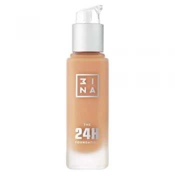 image of 3INA Makeup The 24H Foundation 30ml (Various Shades) - 645 Sand