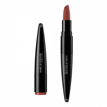 Image of Make Up For Ever Rouge Artist Intense Color Beautifying Lipstick 114 - Lovely Leather
