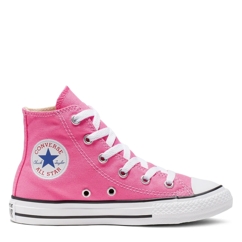 Image of Converse Lifestyle Converse Lifestyle Chuck High Cut Canvas Shoes - Pink C11.5 Male