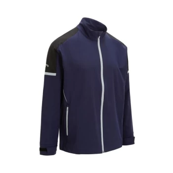 Image of Callaway Block Wind Jacket Mens - Peacoat