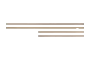 Image of Samsung Customisable Modern Teak Bezel for The Frame 43" TV in Beige Wood (VG-SCFA43TKBXC)