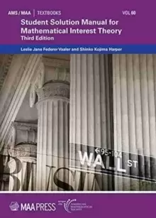 Image of Student Solution Manual for Mathematical Interest Theory