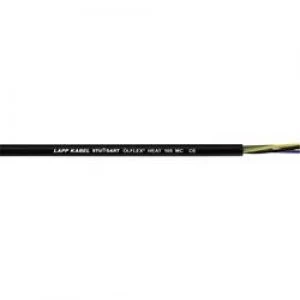 Image of High temperature cable OeLFLEX HEAT 105 MC 3 G 0.75 mm2 Black