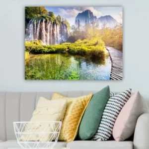 Image of 220863127_70100 Multicolor Decorative Canvas Painting