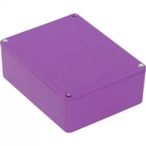 image of Hammond Electronics 1590BBSPR 1590BBSPR Universal enclosure 120 x 94 x 42 Aluminium Purple