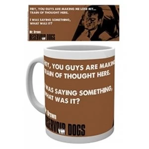 Image of Reservoir Dogs Mr Brown Mug