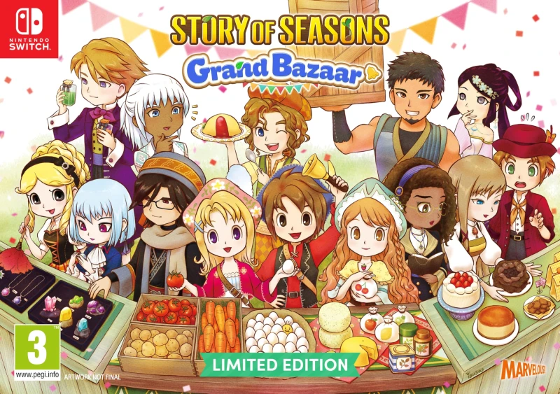 Image of Story Of Seasons: Grand Bazaar - Limited Edition - Switch Switch