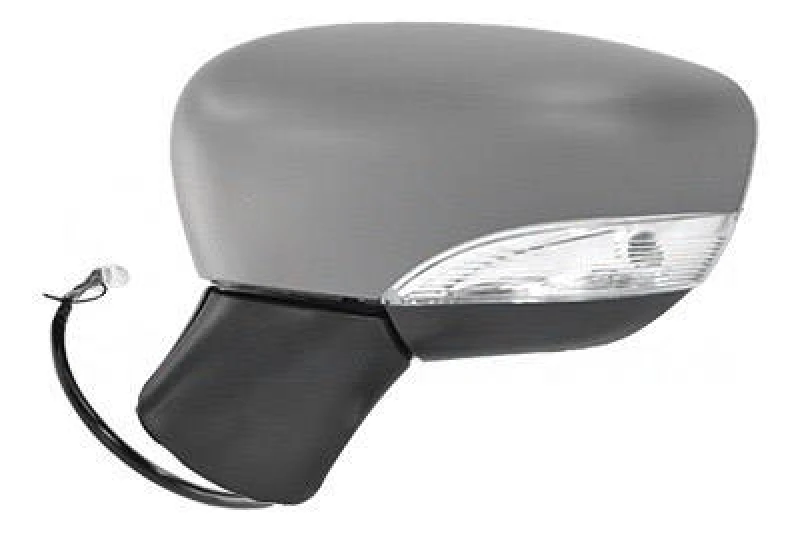 Image of VAN WEZEL 3336817 Wing mirror * HAGUS * Left, Heatable, primed Outside Mirror (50)