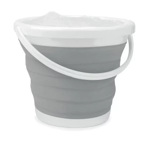 image of Beldray 10L Collapsible Bucket - Grey