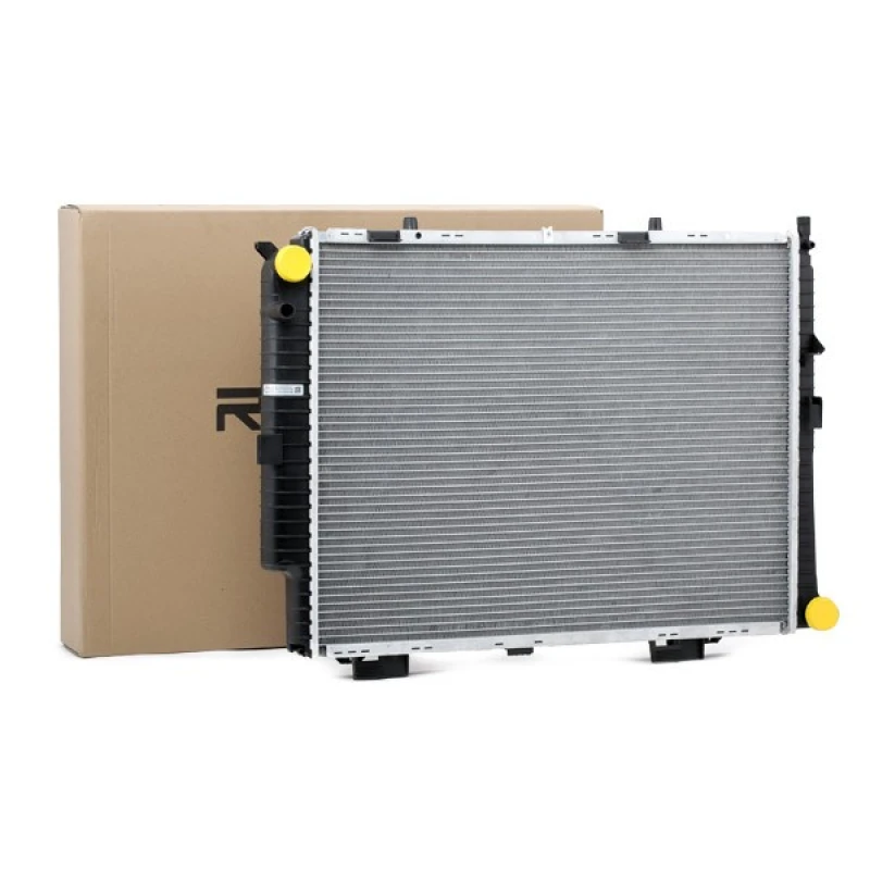 Image of RIDEX 470R0384 Engine radiator Aluminium, Brazed cooling fins, without frame Radiator,engine cooling (470)