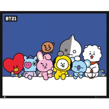 Image of BT21 - Group Mini Poster