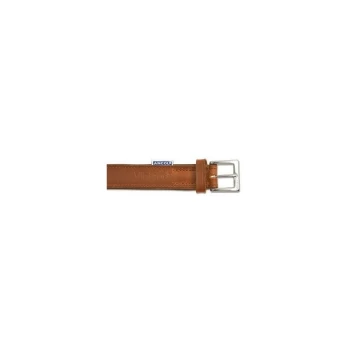 Image of Ancol - Vintage Leather Padded Collar Chestnut - 30705