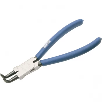 Image of Draper Bent Internal Circlip Pliers 19mm - 60mm