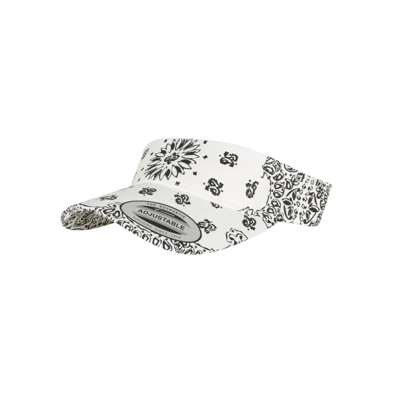 Image of Flexfit Flexfit Men Bandana Visor in White White One Size Male 5059958091405