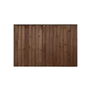 6ft x 4ft (1.828m x 1.218m) Pressure Treated Brown Pressure Treated Closeboard Fence Panel - Pack of 4 (Home Delivery) - main image