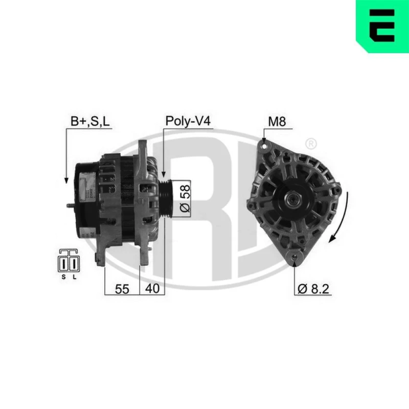 Image of ERA Alternator ERA 210492A