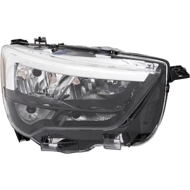 Image of DIEDERICHS 1886880 Headlights Priority Parts W21/5W, Right, with motor for headlamp levelling, Halogen Headlight (259)