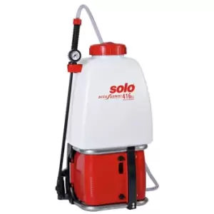 image of Solo 20Litre Battery PoweRed Sprayer 2.5/4.3 Bar or 38/65 PSI with 50-90cm Spray