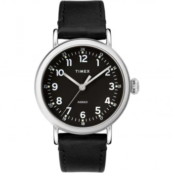 Image of Timex Blue And Black 'Standard' Watch - TW2T20200 - multicoloured
