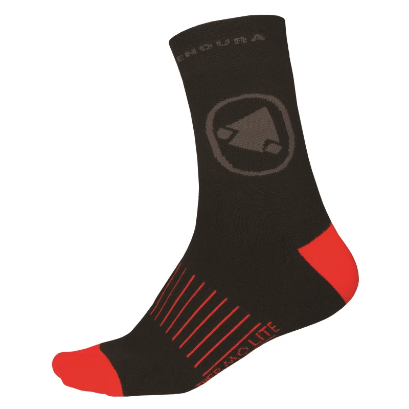 Image of Endura Endura ThermII 2pkSock 00 Black unisex S-M