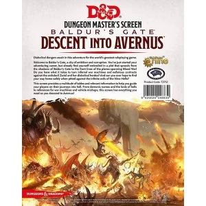 Image of Dungeons & Dragons DM Screen - Descent into Avernus