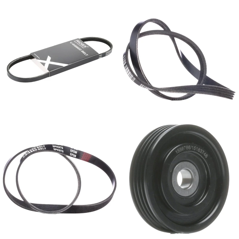 Image of RIDEX 542R0868 V-ribbed belt set V-Ribbed Belt Set (542)