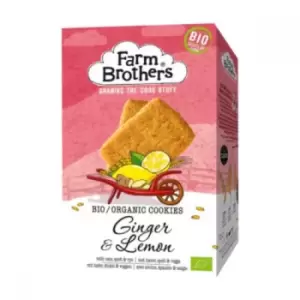 Image of Farm Brothers Ginger & Lemon Cookies 150g (6 minimum)