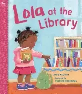 Image of lola at the library