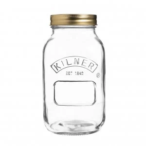 image of Kilner 1L Screw Top Preserve Jar