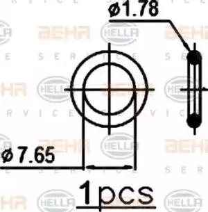 Image of Condenser Air Conditioning 8FC351343-484 by BEHR