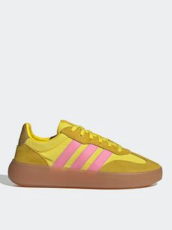 Image of Adidas SPORTSWEAR Barreda Decode Trainers Yellow/Pink Women 36 (3.5);37.3 (4);38 (5);39.3 (5.5 to 6);40 (6.5);41.3 (7);42 (8)
