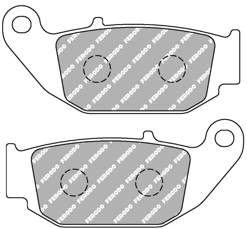 Image of FERODO FDB2275P Brake pad set Rear Axle Brake Pad Set,disc brake (402)