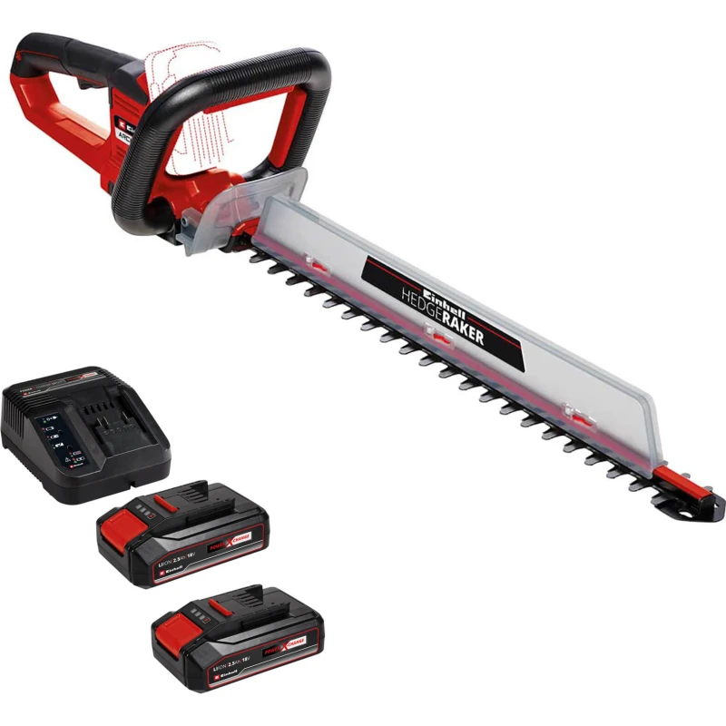 Image of Einhell ARCURRA 18/55 18v Cordless Hedge Trimmer 550mm ARCURRA 18/55 Batteries: 2 x 2.5ah Li-ion