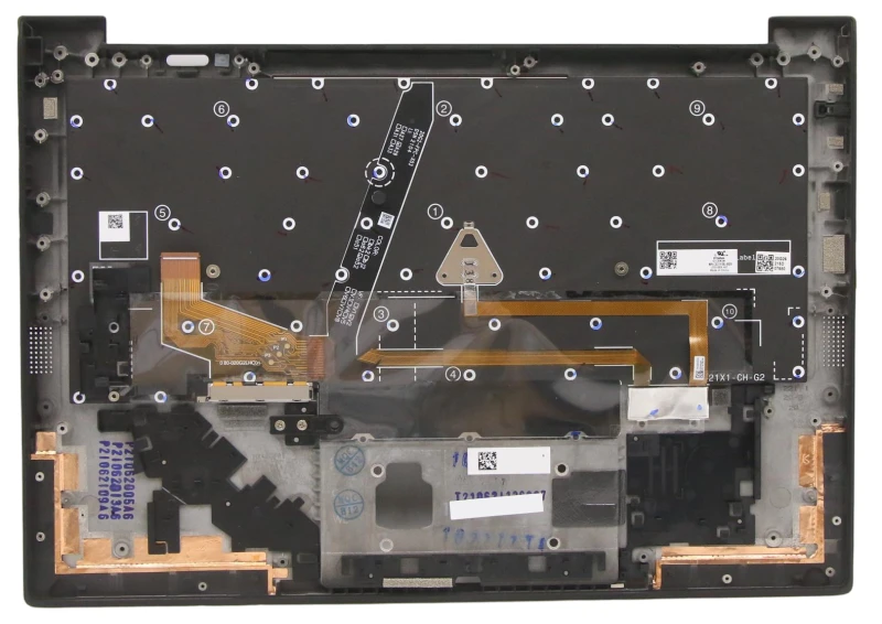 Image of Lenovo 5M11C53291 laptop spare part Cover + keyboard