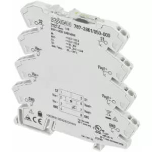 image of 787-2861/050-000 Single Channel 24VDC 0.5A Electronic Circuit Breaker - Wago