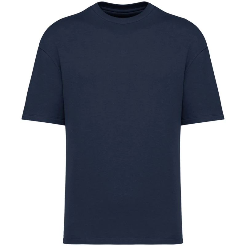 Image of Native Spirit Mens French Terry T-Shirt in Navy Size: XS Navy Male XS