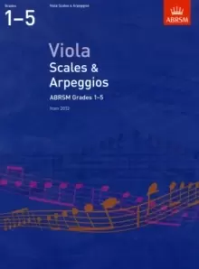 Image of Viola Scales & Arpeggios, ABRSM Grades 1-5 : from 2012