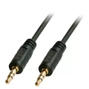 image of Lindy 35646 audio cable 10 m 3.5mm Black