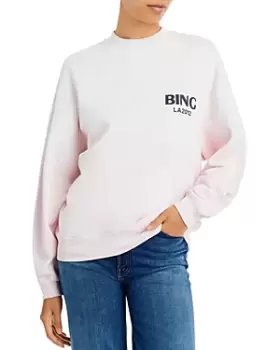 image of Anine Bing Jaci Logo Sweatshirt