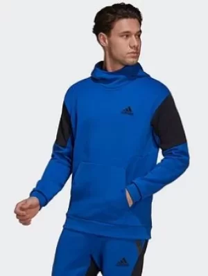 Image of adidas Designed for Gameday Hoodie, Black, Size S, Men