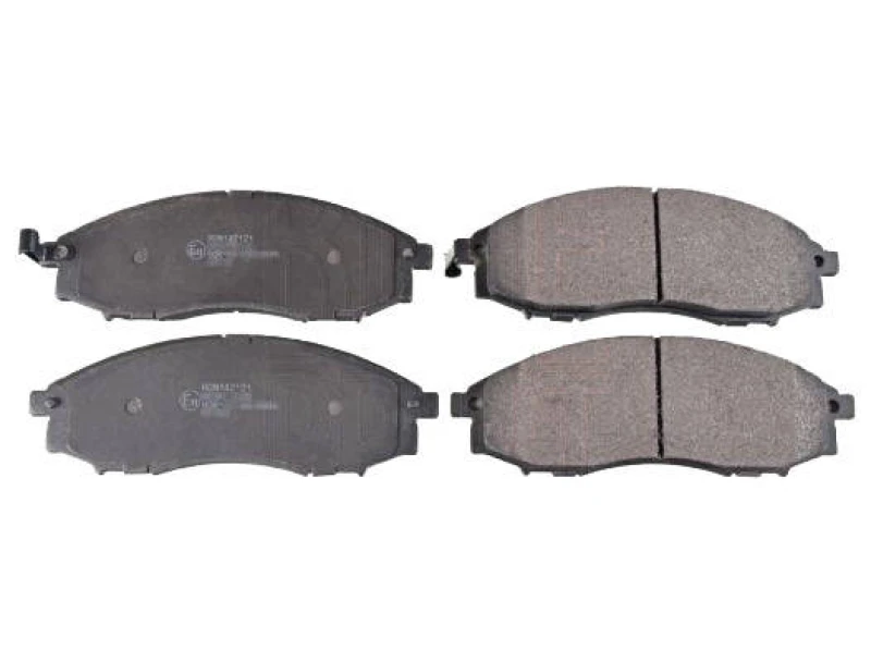 Image of Blue PRINT ADN142121 Brake pad set Front Axle, with acoustic wear warning Brake Pad Set,disc brake (402)