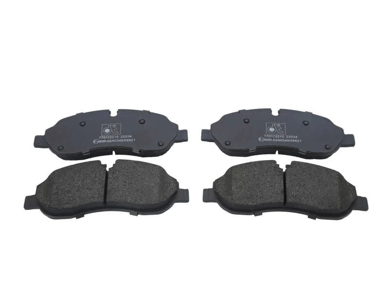Image of DT Spare Parts 12.93107 Brake pad set Front Axle Brake Pad Set,disc brake (402)